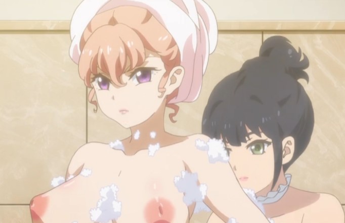 爆乳女戦士が触手に襲われる!必見のシーン!